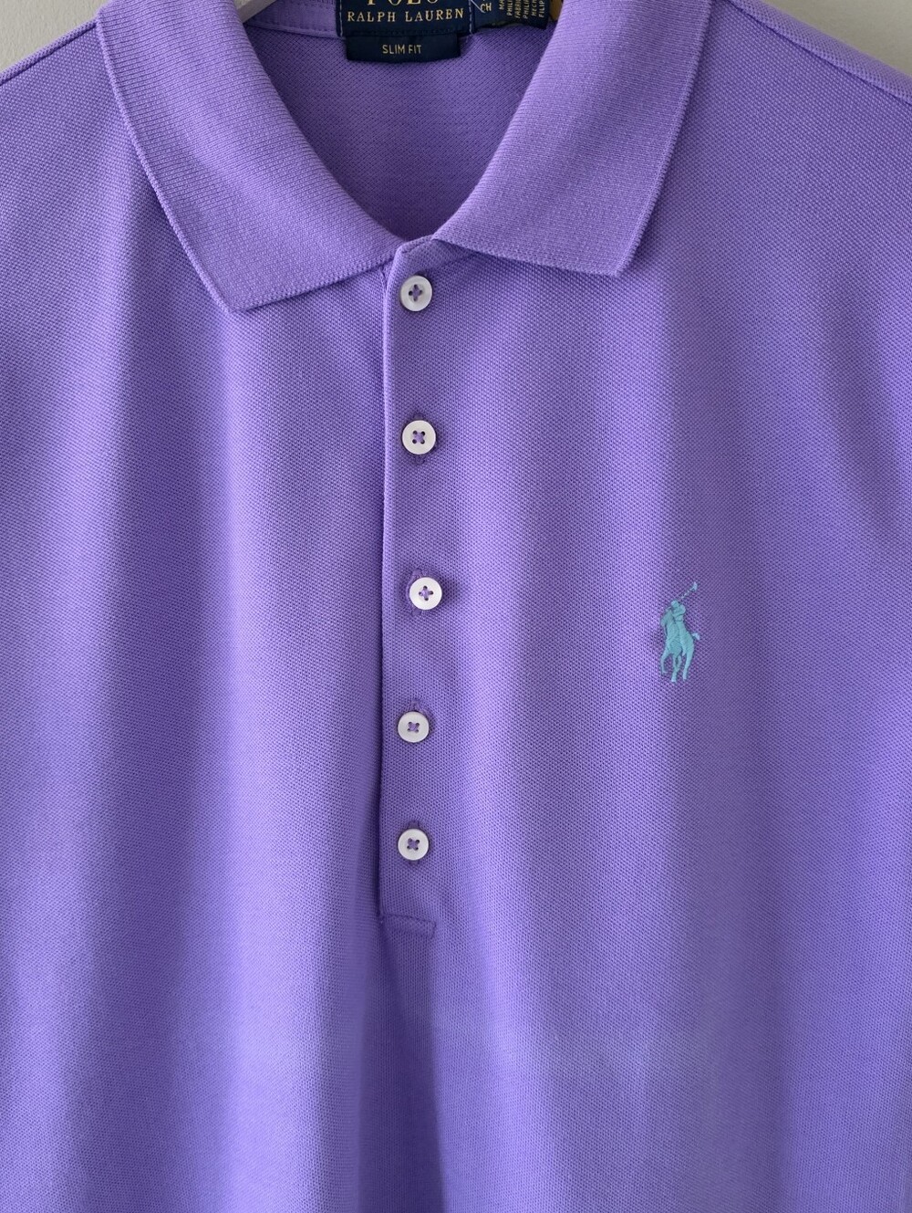 NWOT Polo Ralph Lauren S Old Money Quiet Luxury Country Club Preppy Slim Polo - Picture 5 of 14